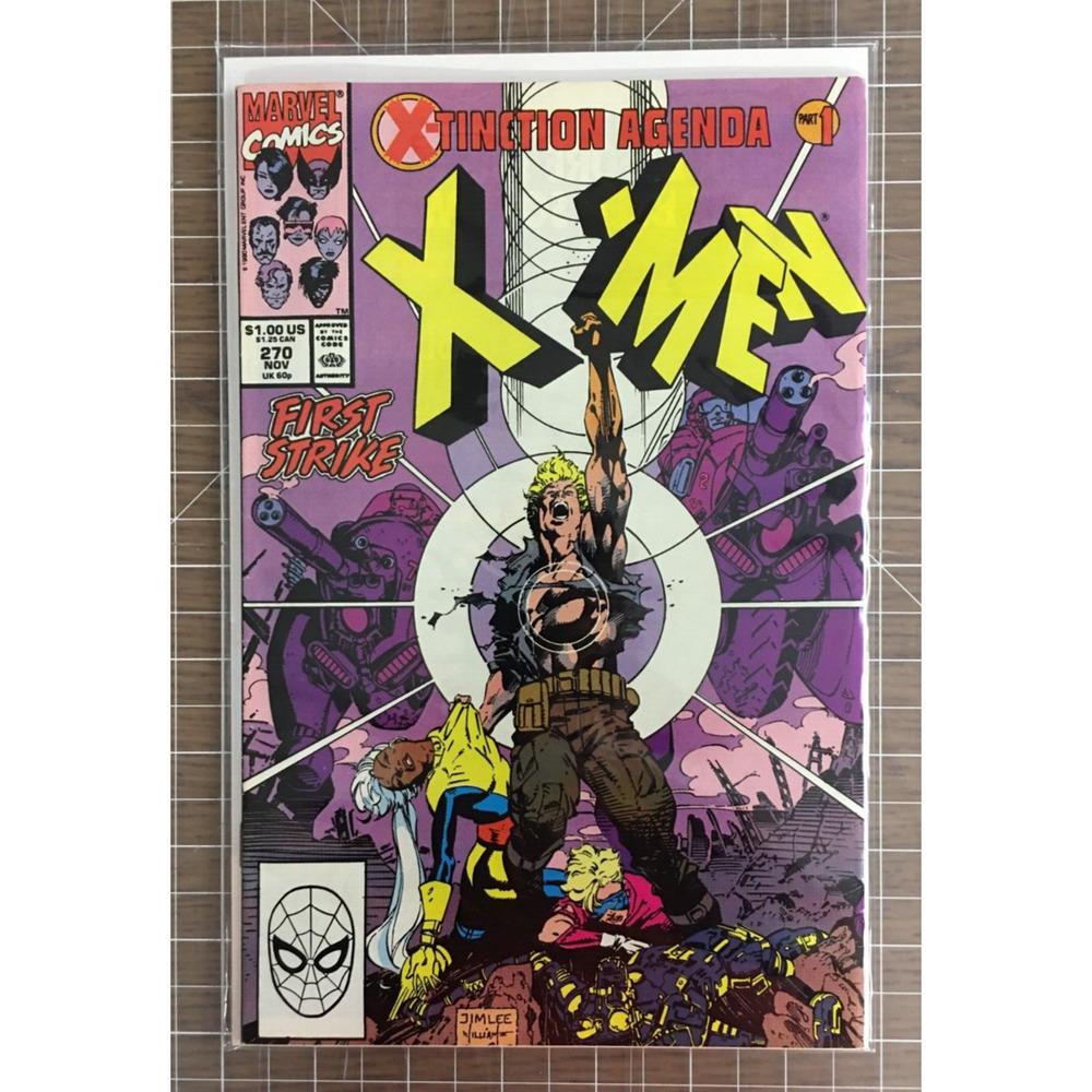 The Uncanny X-Men #270 X-Tinction Agenda Part 1 - Marvel Comic (1990) 5.5-6.5